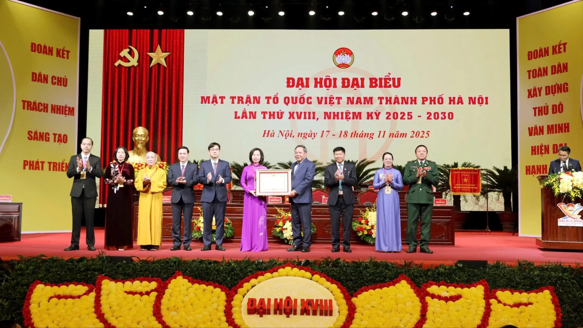 Đại hội MTTQ TP Hà Nội XVIII - biểu tượng khát vọng phát triển